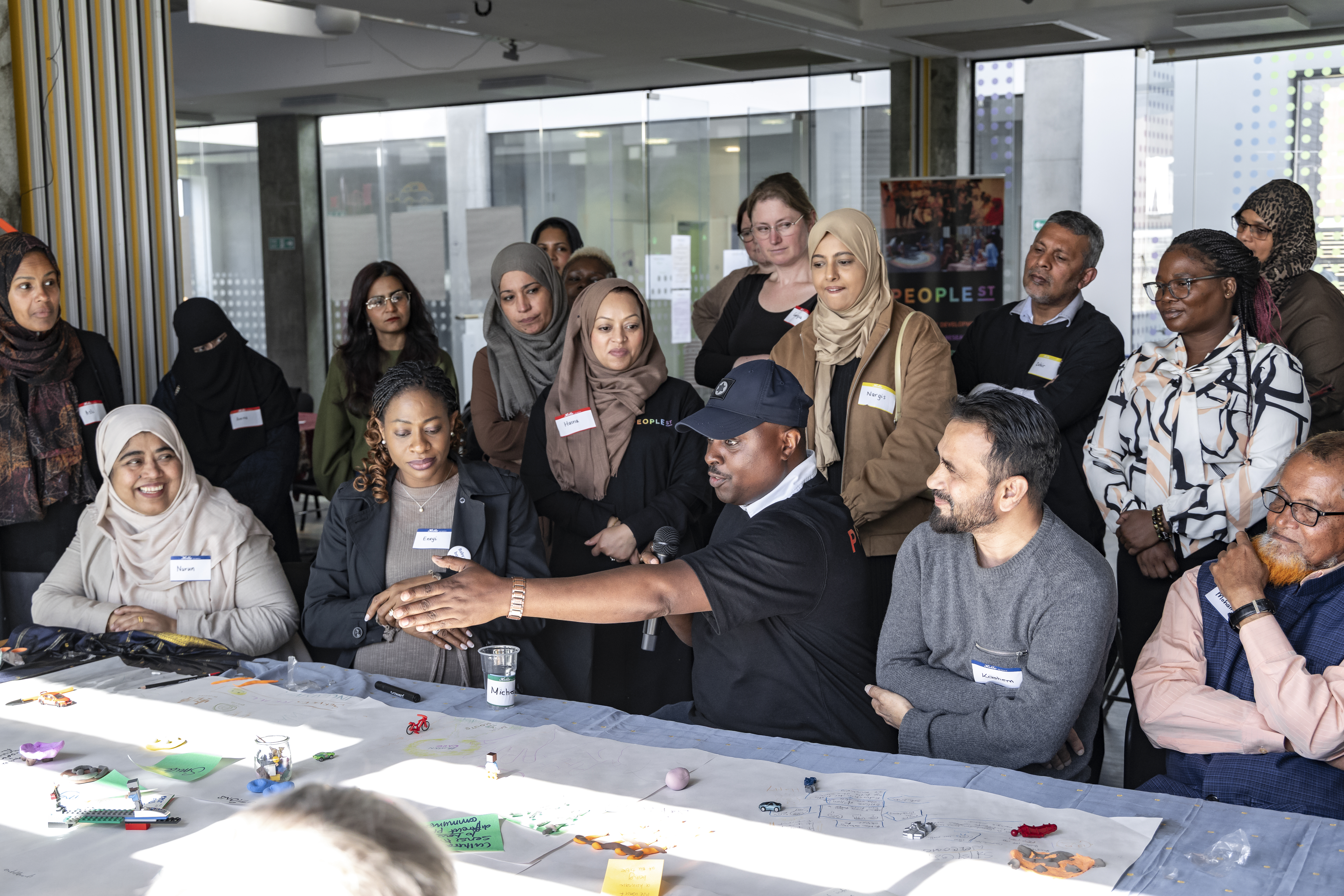 A People Street community engagement session