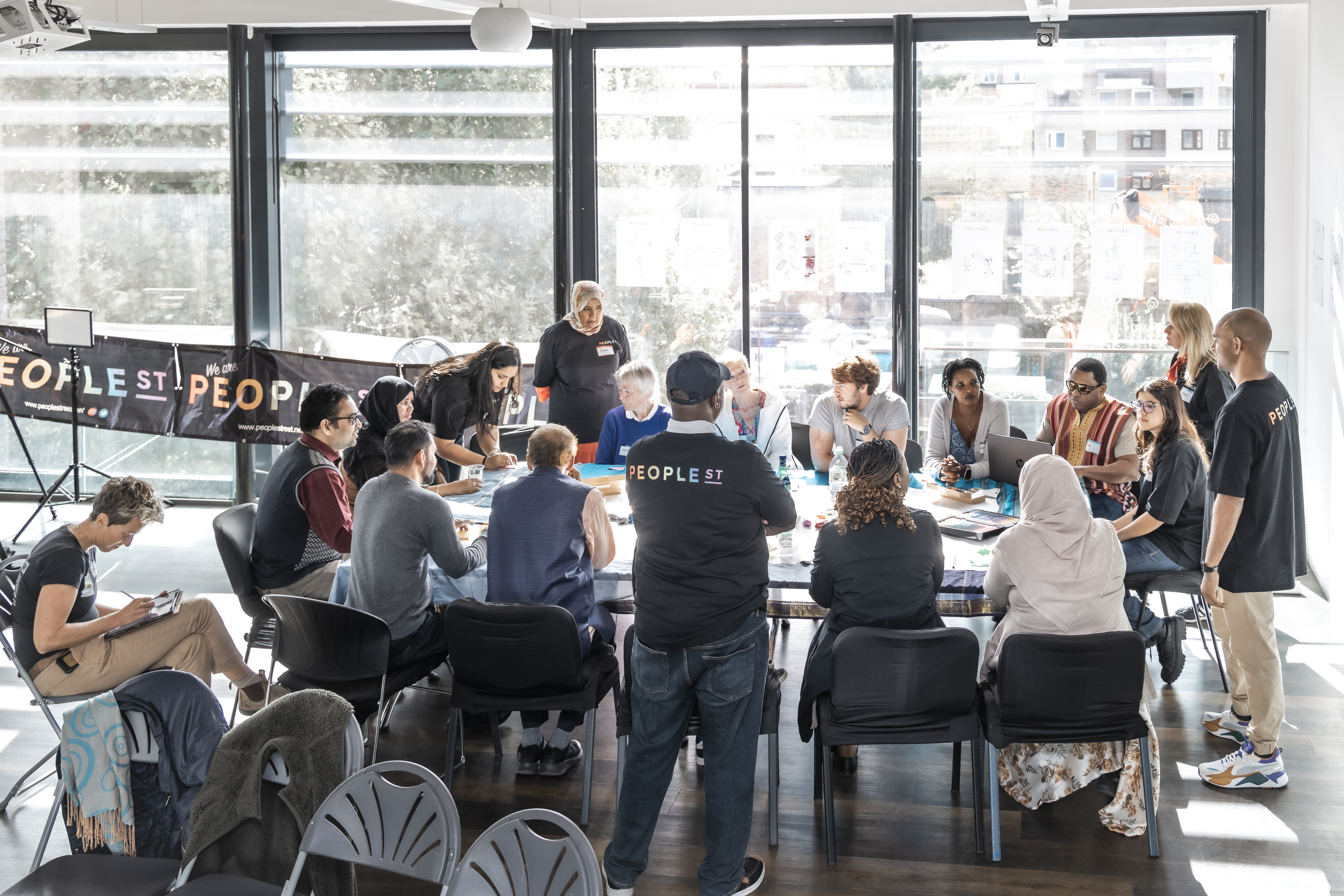 A People Street community engagement session